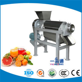 De oranje Spiraalvormige Juicing Machine van Juice Extract SUS304 2t/H