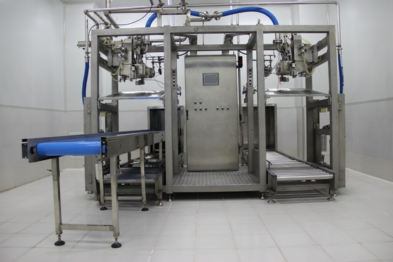 Op maat gemaakte hoge kwaliteit 2-220l BID aseptische vulmachine voor melk/sap/olie Sus304/316