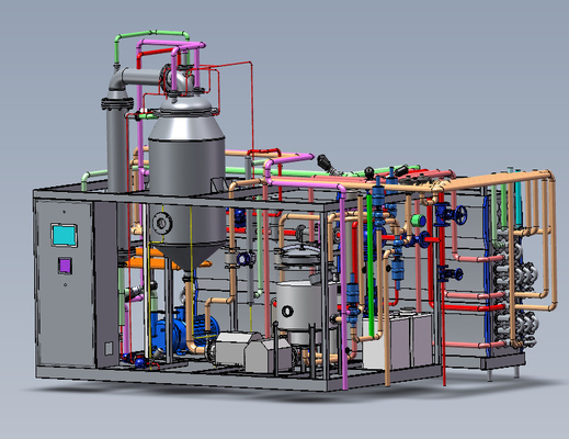 DSI Direct Steam Injection Sterilisator Flash UHT Sterilisatie voor melk Kokoswater
