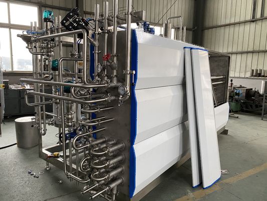 De UHT-sterilisatiemachine van CIP 100kgs/H voor Drankfabriek