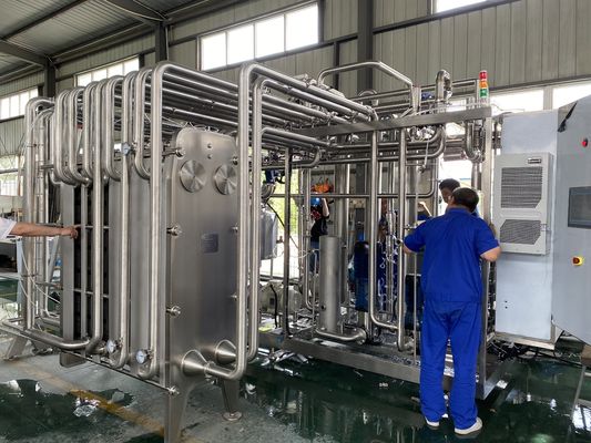 De Sterilisatormateriaal SUS 316 van de drankpasteurisatie Capaciteit 5-10T/H