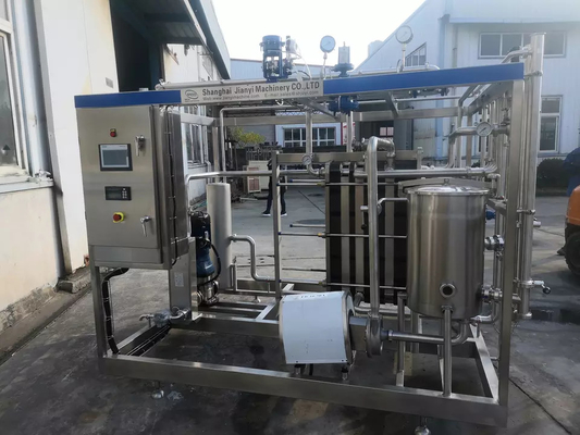 Productie-installatie voor geperfectioneerde geperfectioneerde melk met een hoge kostenprestatie Complete bananen-/vanillemelkverwerkingslijn Melkmachine met PLC
