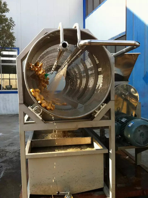 High Performance Customized Ginger Processing Line Wortel/Gember/Beta Productie Plant Machine voor de groentenindustrie met PLC