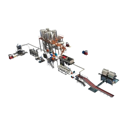 Aseptische vulmachine voor mangopulp voor aseptische zak van 220 liter