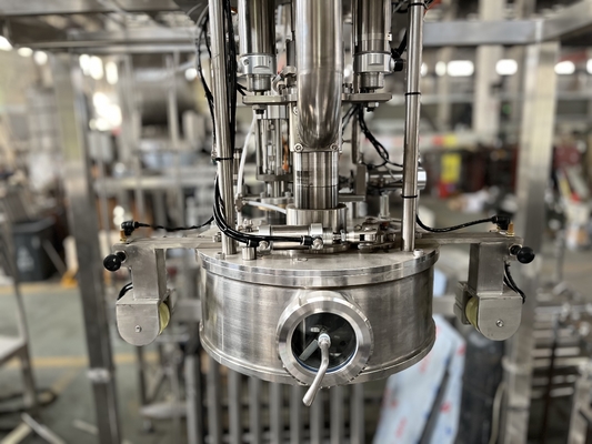 Aseptische vulmachine voor mangopulp voor aseptische zak van 220 liter