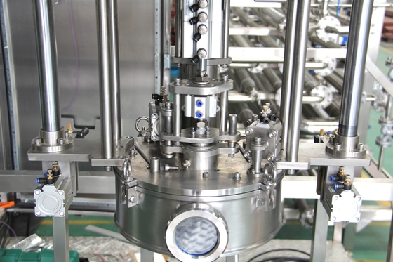 Op maat gemaakte Sus304 1-220l Bid ((Bag In Drum) Aseptische vulmachine voor ketchup/sauce/jam voor tomatenverwerkingslijn