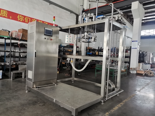 Op maat gemaakte Sus304 1-220l Bid ((Bag In Drum) Aseptische vulmachine voor ketchup/sauce/jam voor tomatenverwerkingslijn