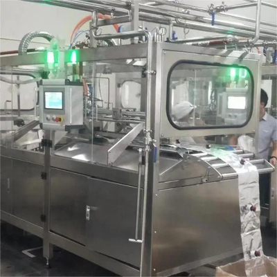 Volledig automatische BIB-doos in zak Aluminium folie zak Aseptische vulmachine voor fruitpulp Paste jam melk