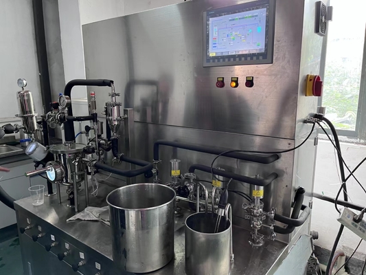 VTIS aseptische sterilisator / Flash UHT-behandeling sterilisatie voor kokosroom / Lab UHT melkverwerkingsmachine