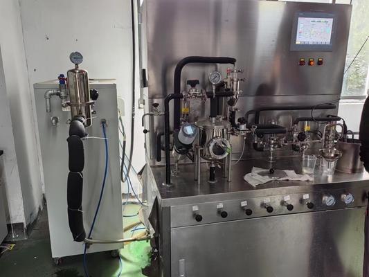 VTIS aseptische sterilisator / Flash UHT-behandeling sterilisatie voor kokosroom / Lab UHT melkverwerkingsmachine
