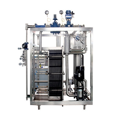 Van Graaduht van 8T/H SUS304 135-150 het Pasteurisatieapparaatmachines voor Melk