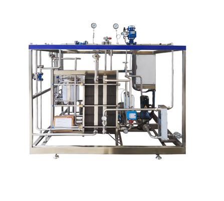 Van Graaduht van 8T/H SUS304 135-150 het Pasteurisatieapparaatmachines voor Melk