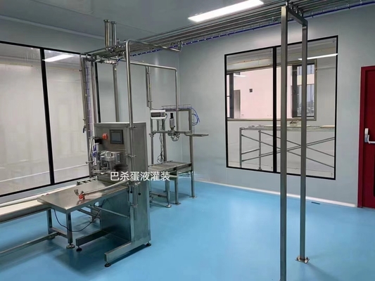 Geautomatiseerde ei-pasteurisator met homogeniserende en vloeibare ei-koeling / eiprocesapparatuur voor verwarming