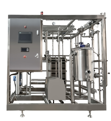 Professionele pasteuriseringssterilisator voor melk/yoghurt/eier vloeibare verwerkingslijn 500-20000l/h aangepaste pasteurisator SUS 304/316