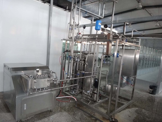Op maat gemaakte 500-20000L/H pasteuriseringsmachine met PLC 500-20000L/H sterilisator voor appel/oranje/kokosnoot verwerkingslijn SUS304/316