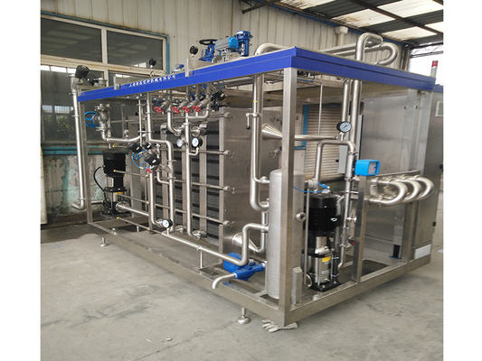 Hoogwaardige pasteurisator voor de zuivelindustrie Voortgezette technologie Pasteuriseringsmachine SUS304/316