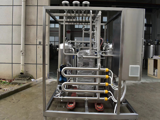 Hoogwaardige pasteurisator voor de zuivelindustrie Voortgezette technologie Pasteuriseringsmachine SUS304/316