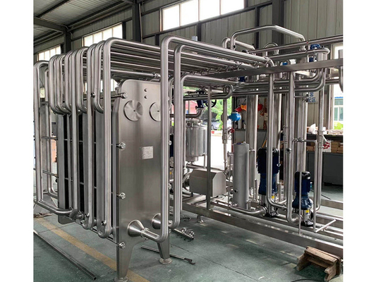 0.5-20t/H Pasteurisator op maat voor gember/komkommer/kaler verwerkingslijn Pasteurisatie machine met PLC SUS304/316