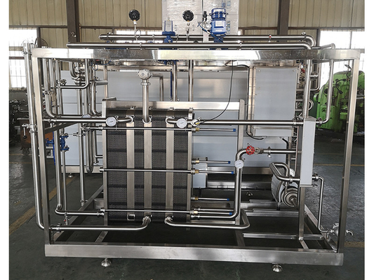 0.5-20t/H Pasteurisator op maat voor gember/komkommer/kaler verwerkingslijn Pasteurisatie machine met PLC SUS304/316