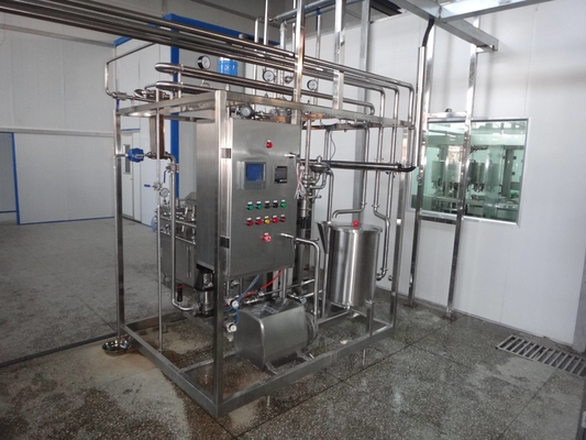 Capaciteit 500-20000l/H Pasteuriseringsapparatuur gemaakt in China voor grote of kleine voedsel- en drankfabrieken