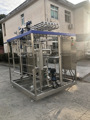 500-20000l/h Pasteurisator voor kokosproductielijn Kokoswater / kokosmelk