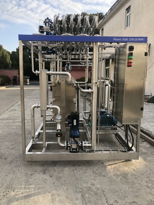 Persoonlijke 500-20000 L/H pasteurisator voor sinaasappel/appelsap/kokosnootprocessor