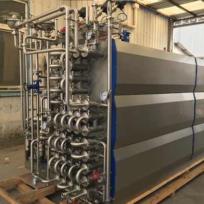 Nieuwe UHT-sterilisator voor melk/sauce/sap verwerkingslijn