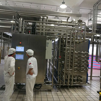 Hoogwaardige, op maat gemaakte tubulaire UHT-sterilisatie voor veilige en langdurige verwerkte melk/sap/yoghurtproductie