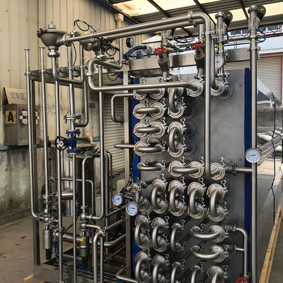 Hoogwaardige, op maat gemaakte tubulaire UHT-sterilisatie voor veilige en langdurige verwerkte melk/sap/yoghurtproductie