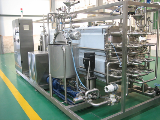 Nieuwe op maat gemaakte Uht-sterilisator voor tomatenpasta/melk/appelsapverwerkingsapparatuur Tubulaire warmtewisselaar