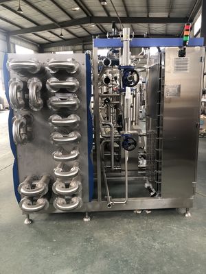 1000L UHT Sterilisatiemachine voor Ultra Hoge Temperatuurbehandeling en Aseptische Diverse Vloeibare Voedingsmiddelen SUS304