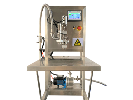 Warm verkoop semi-automatische niet-aseptische BIB-vulmachine voor 2L/5L/15L zak in doos Fruit Juice/Milk/Oil Filling Machine met PLC