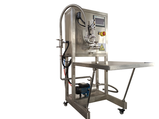 Warm verkoop semi-automatische niet-aseptische BIB-vulmachine voor 2L/5L/15L zak in doos Fruit Juice/Milk/Oil Filling Machine met PLC