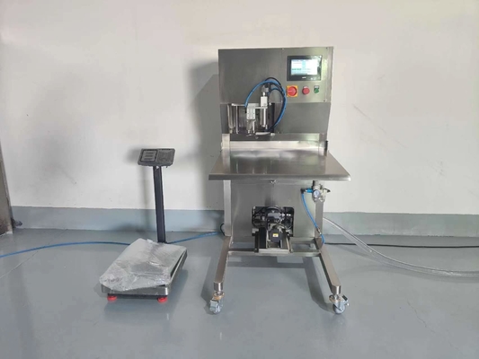 Warm verkoop semi-automatische niet-aseptische BIB-vulmachine voor 2L/5L/15L zak in doos Fruit Juice/Milk/Oil Filling Machine met PLC