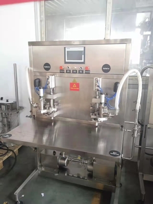 Gepersonaliseerde niet-aseptische BIB-vulmachine SUS304/316 voor 1-25L zak in doos Olie/sap/sausvuller met PLC