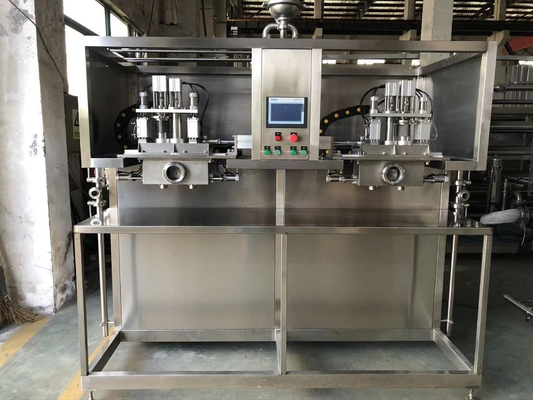 Nieuwe aangepaste automatische aseptische BIB-vulmachine voor 1L/10L/25L zak in doos yoghurt/melk/sausvuller SUS304/316