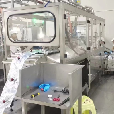 Volledig automatische aseptische BIB-vulmachine voor 1-25L continue zak in doos Oranje/Mango/Ananas sap vulmachine met PLC