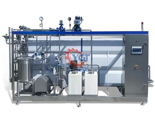 Op maat gemaakte service Volledige UHT-melkproductielijn voor normale temperatuur UHT-melk SUS304/316 met PLC
