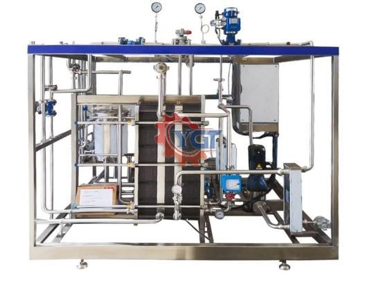 Hoge efficiëntie en productiviteit UHT-melkverwerkingslijn voor UHT-melk op maat 500-20000l/h met PLC SUS304/316