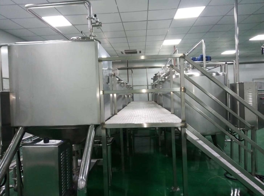 Energiezuinige UHT-melkproductie-machine UHT-melkproductielijn Op maat gemaakte oplossing voor de zuivelindustrie 500-20000l/h
