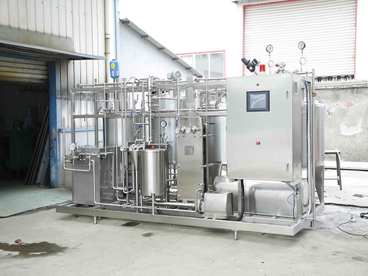 Energiezuinige UHT-melkproductie-machine UHT-melkproductielijn Op maat gemaakte oplossing voor de zuivelindustrie 500-20000l/h