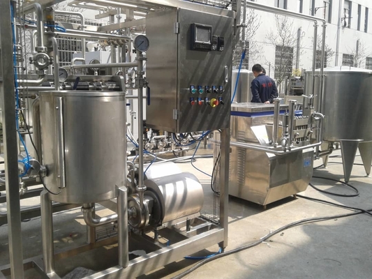 Optimalisatie van gepasteuriseerde melkproductielijn met turnkey projectoplossing Op maat gemaakte gepasteuriseerde melkmachine 0,5-2T / H