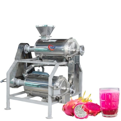 SUS304/316 Volledige pitaya-verwerkingslijn Op maat gemaakte passiefruit/pitaya/guava-productie-installatieapparatuur met PLC voor fruitfabriek