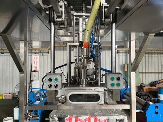Hoogwaardige dubbelkopvulmachine op maat 20-1000l BID zak in trommel aseptische vulstof ton doos vulstof voor zuivelproducten