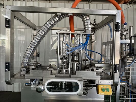 Aseptische vultechnologie van roestvrij staal die zorgt voor hygiënische, steriele verpakkingen voor gevoelige vloeibare en halfvloeibare producten