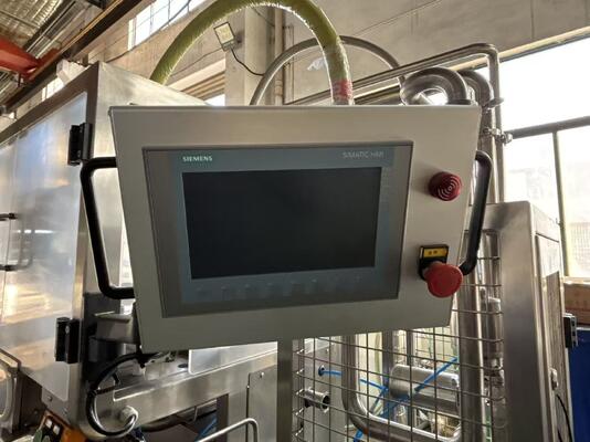 Aseptische vultechnologie van roestvrij staal die zorgt voor hygiënische, steriele verpakkingen voor gevoelige vloeibare en halfvloeibare producten