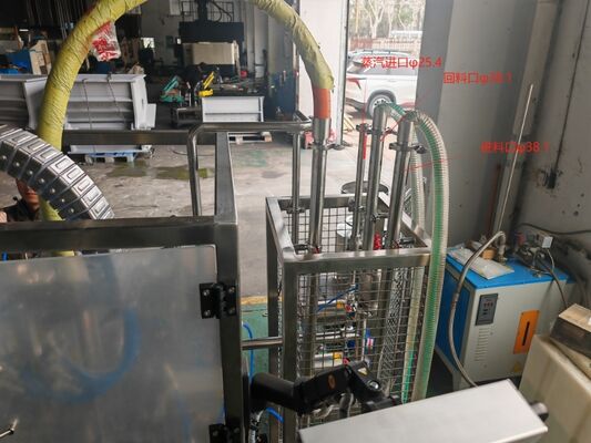 Aseptische vultechnologie van roestvrij staal die zorgt voor hygiënische, steriele verpakkingen voor gevoelige vloeibare en halfvloeibare producten