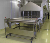 hoogwaardige industriële poederproductielijn refractieve raamdroger voor lingon sus304