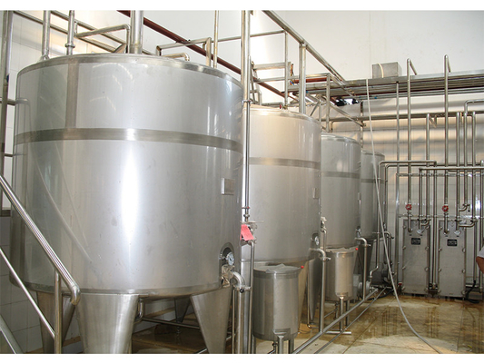 Hoogwaardig aangepast CIP-systeem voor fruitverwerkingslijn Clean In Place Machine SUS304/316 Met PLC
