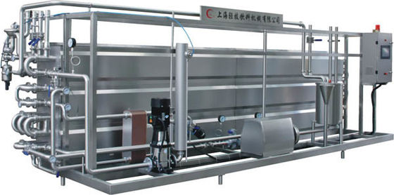 Volledig Automatische Compleet Apparatuur van Buisvormige UHT Sterilisator voor Melk- en Drankverwerking